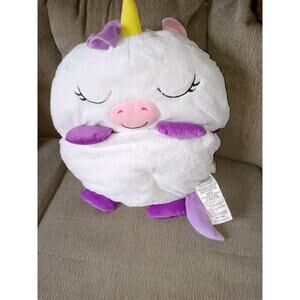 Happy Nappers Unicorn Rainbow Kids Pillow/Sleeping Bag Camping Daycare 20"x 54